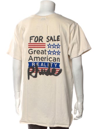 RHUDE Graphic Print Crew Neck T-Shirt