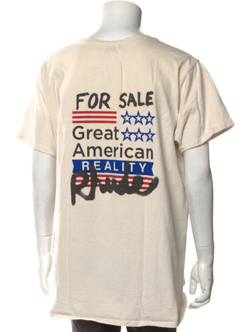 RHUDE Graphic Print Crew Neck T-Shirt