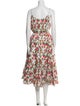 RHODE Floral Print Long Dress