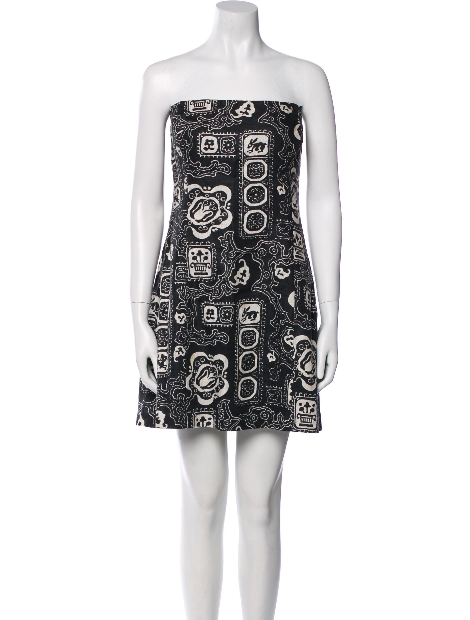 RHODE Linen Mini Dress