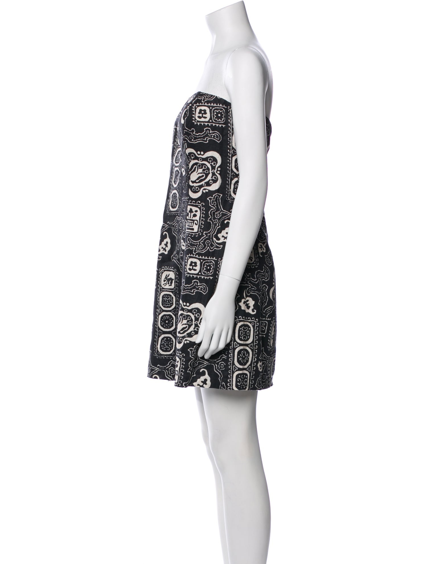 RHODE Linen Mini Dress