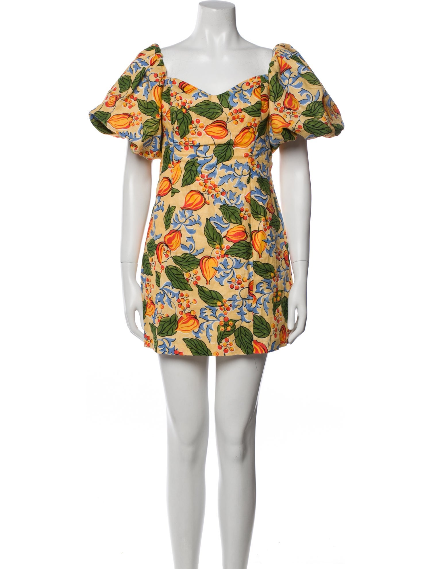 RHODE Linen Mini Dress