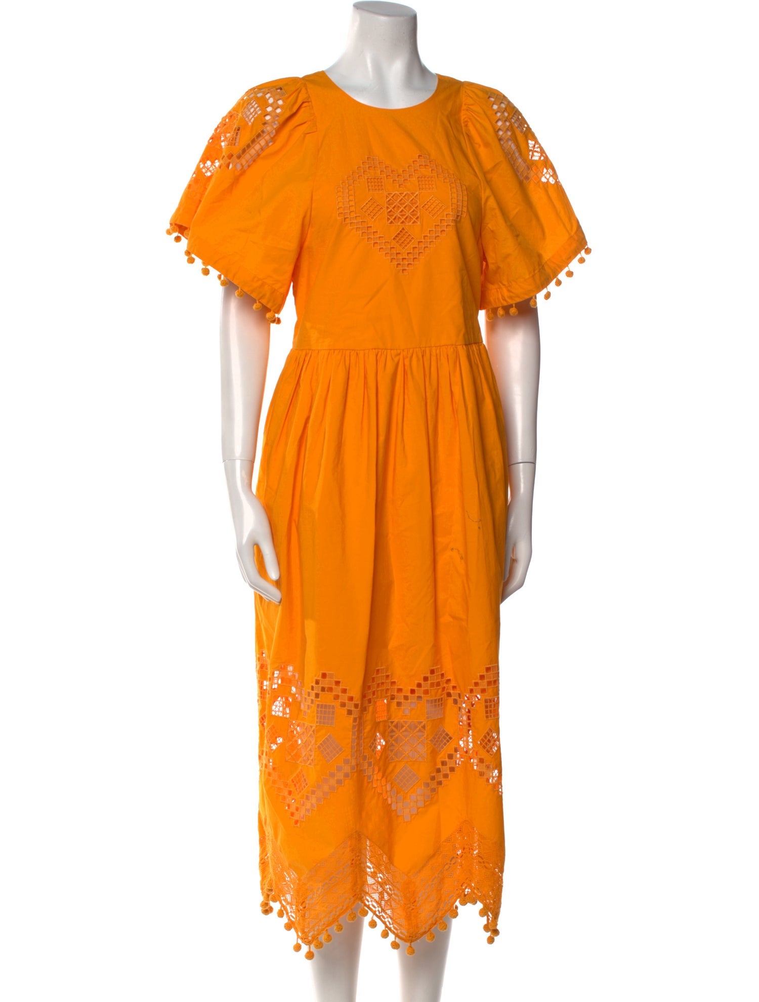 RHODE Crew Neck Long Dress