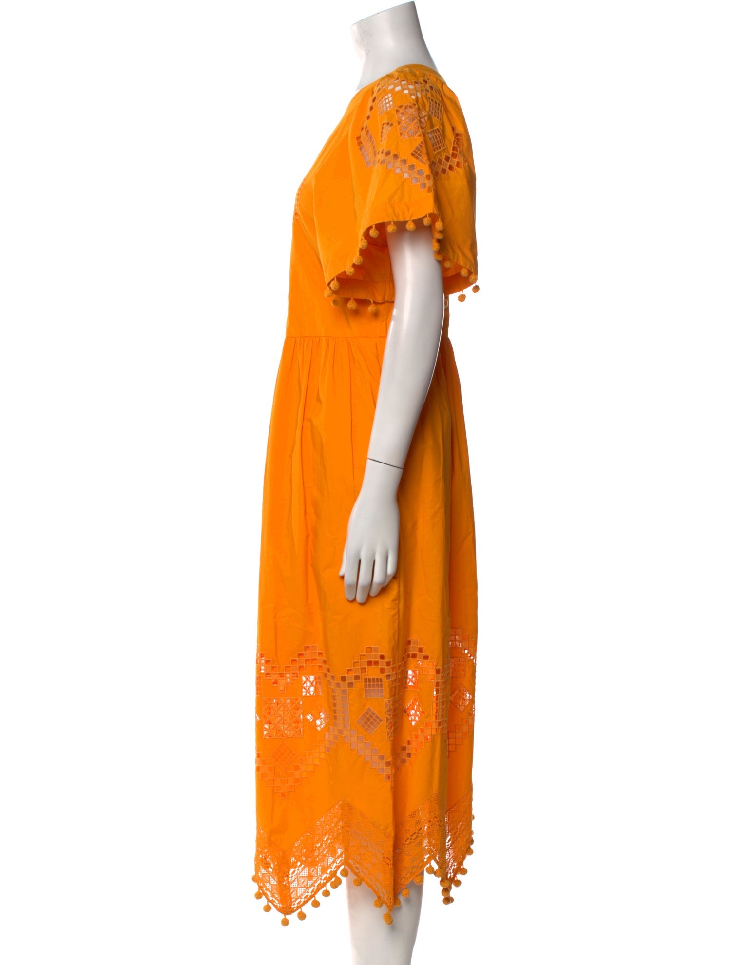 RHODE Crew Neck Long Dress