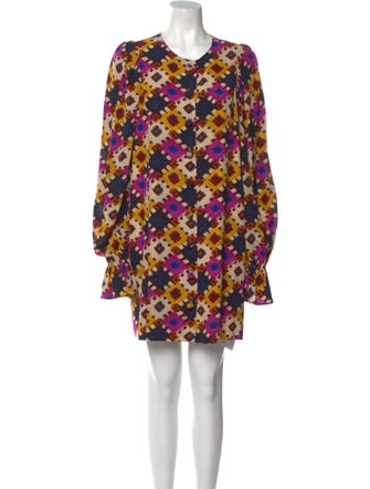 RHODE Printed Mini Dress