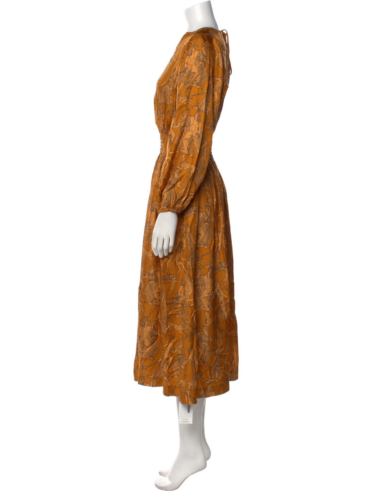 RHODE Silk Long Dress