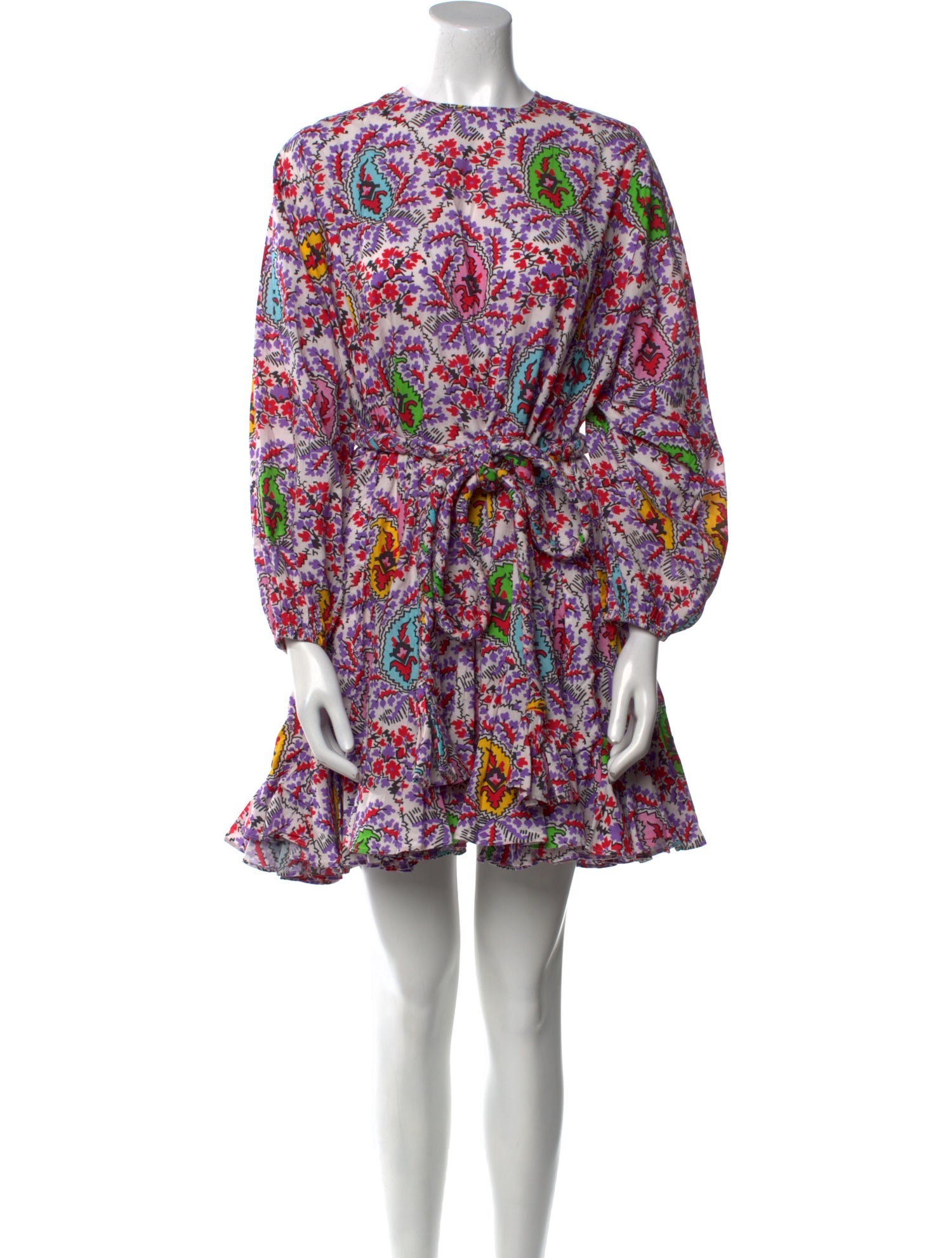RHODE Paisley Print Mini Dress