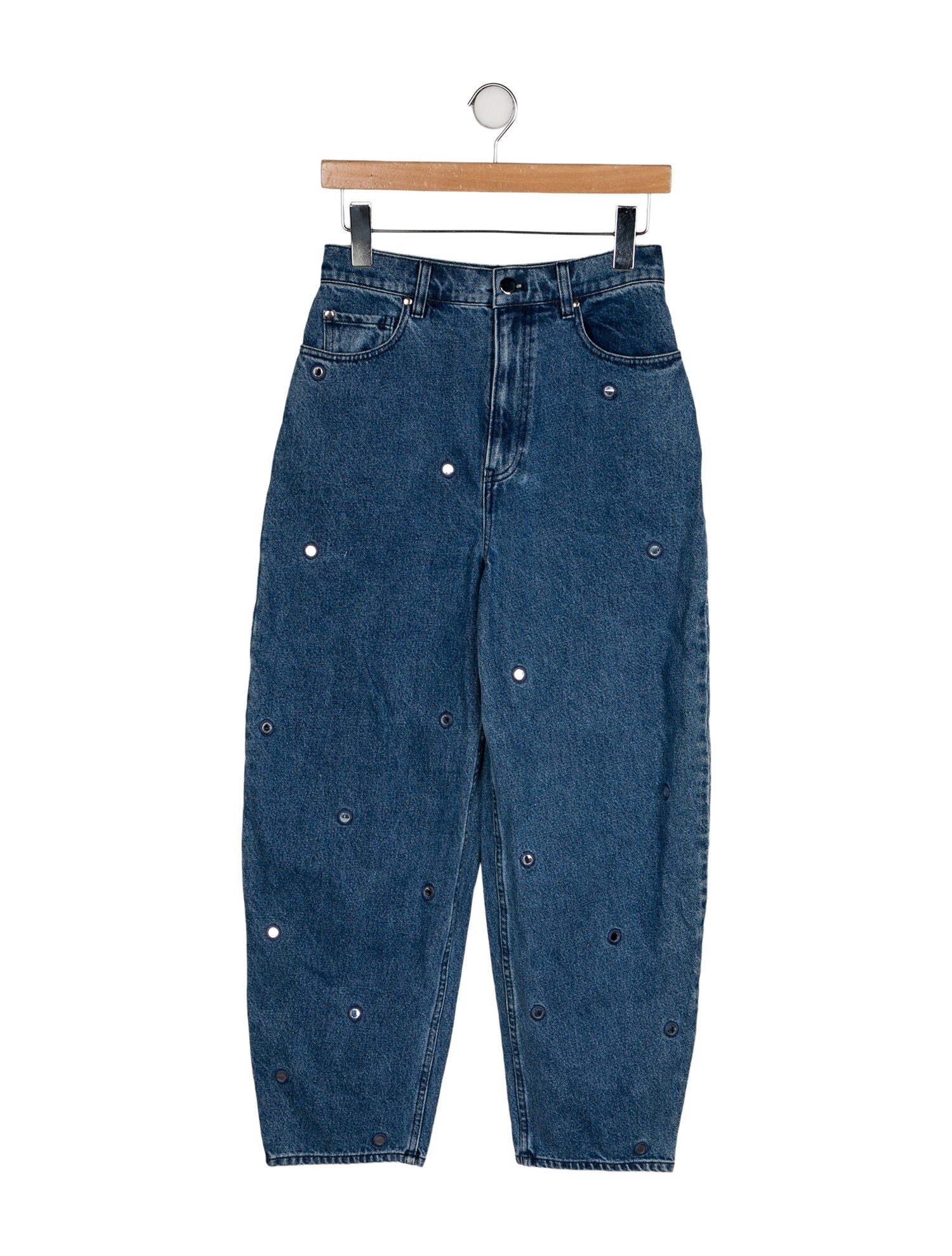 RHODE High-Rise Straight Leg Jeans w/ Tags