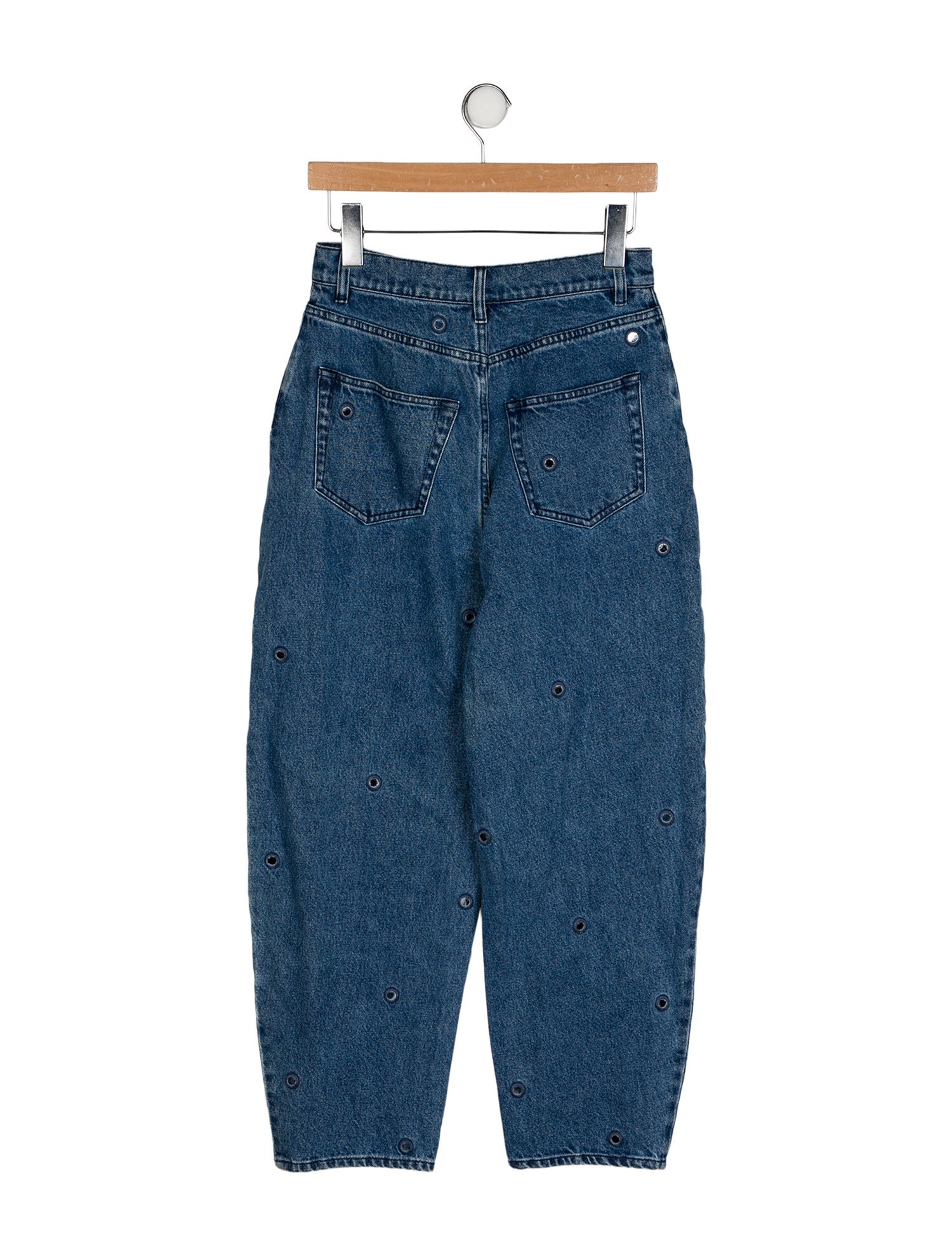 RHODE High-Rise Straight Leg Jeans w/ Tags