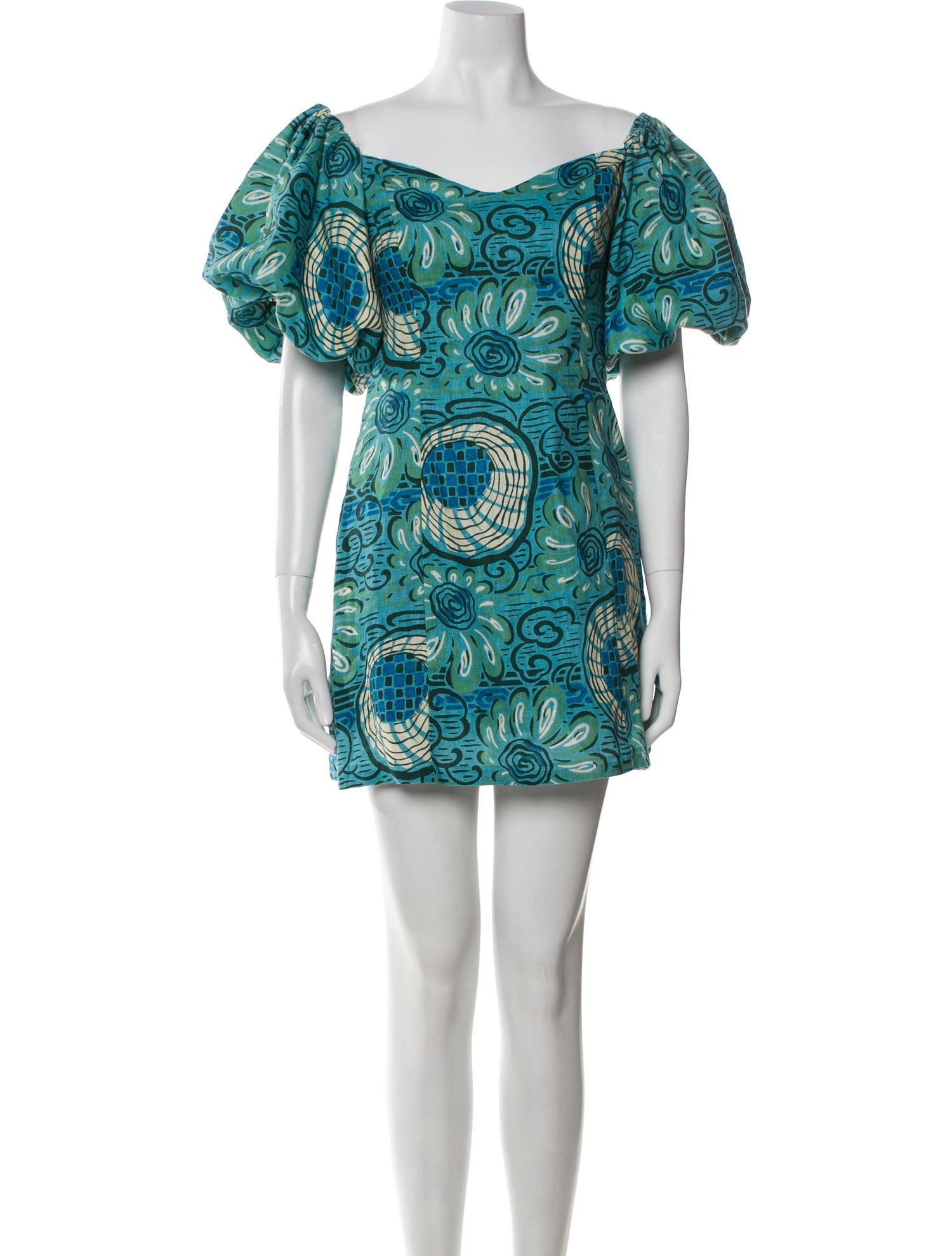 RHODE Linen Mini Dress w/ Tags