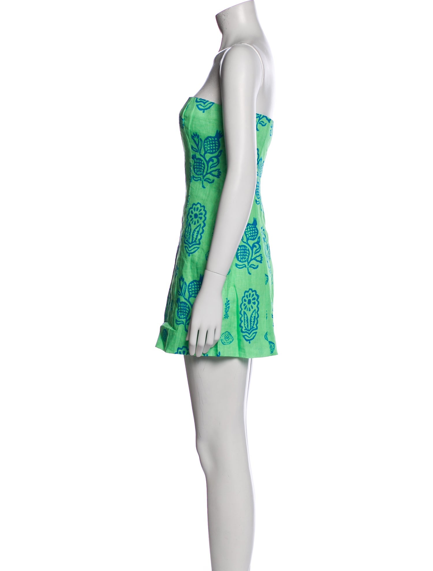 RHODE Linen Mini Dress