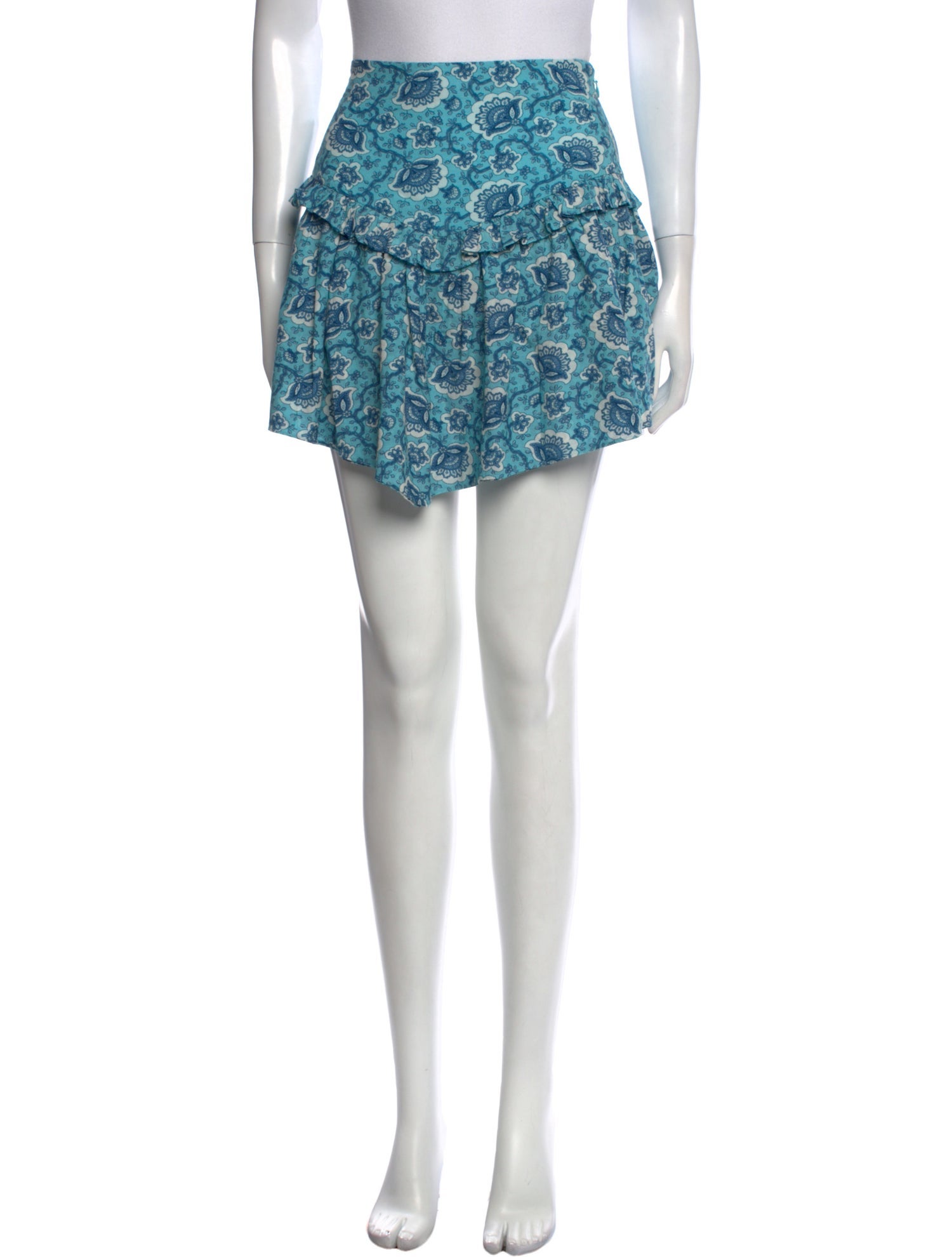 RHODE Floral Print Mini Skirt w/ Tags