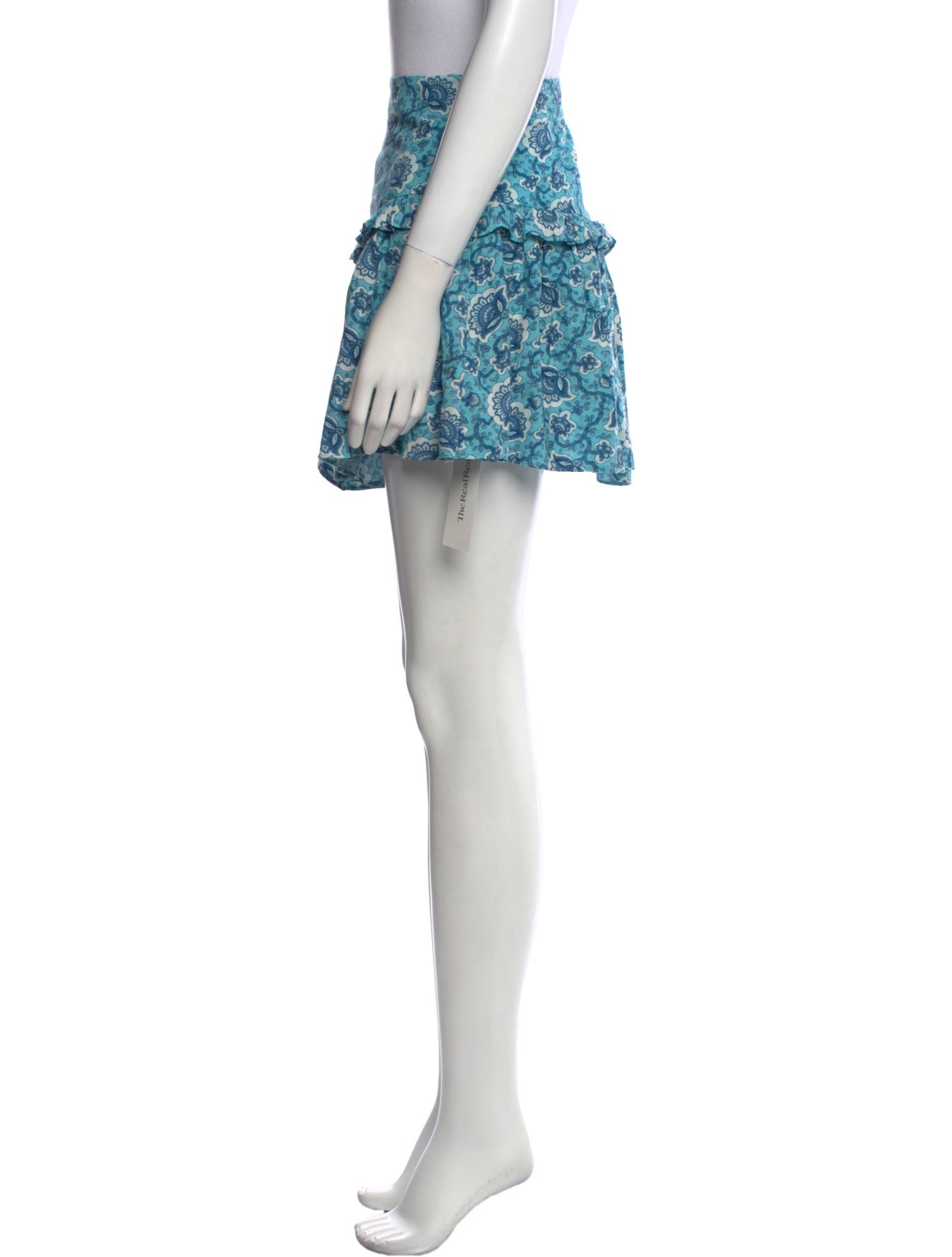 RHODE Floral Print Mini Skirt w/ Tags