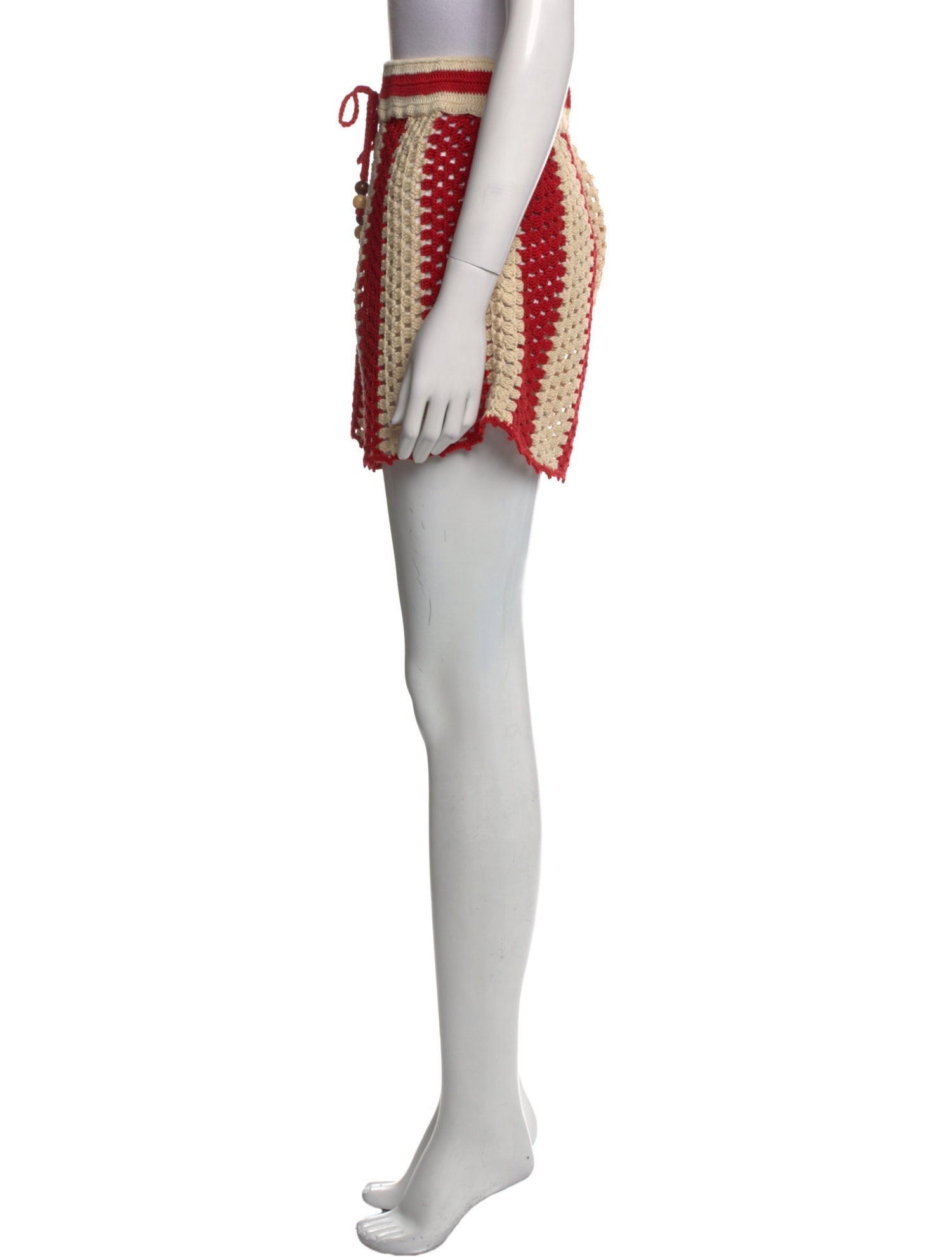 RHODE Printed Mini Skirt