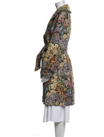 RHODE Floral Print Coat