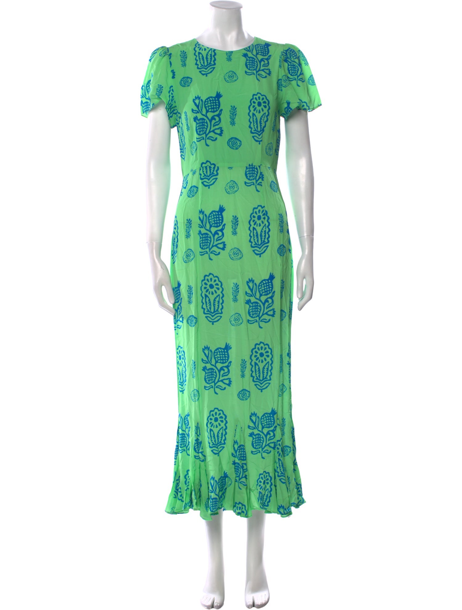 RHODE Printed Long Dress