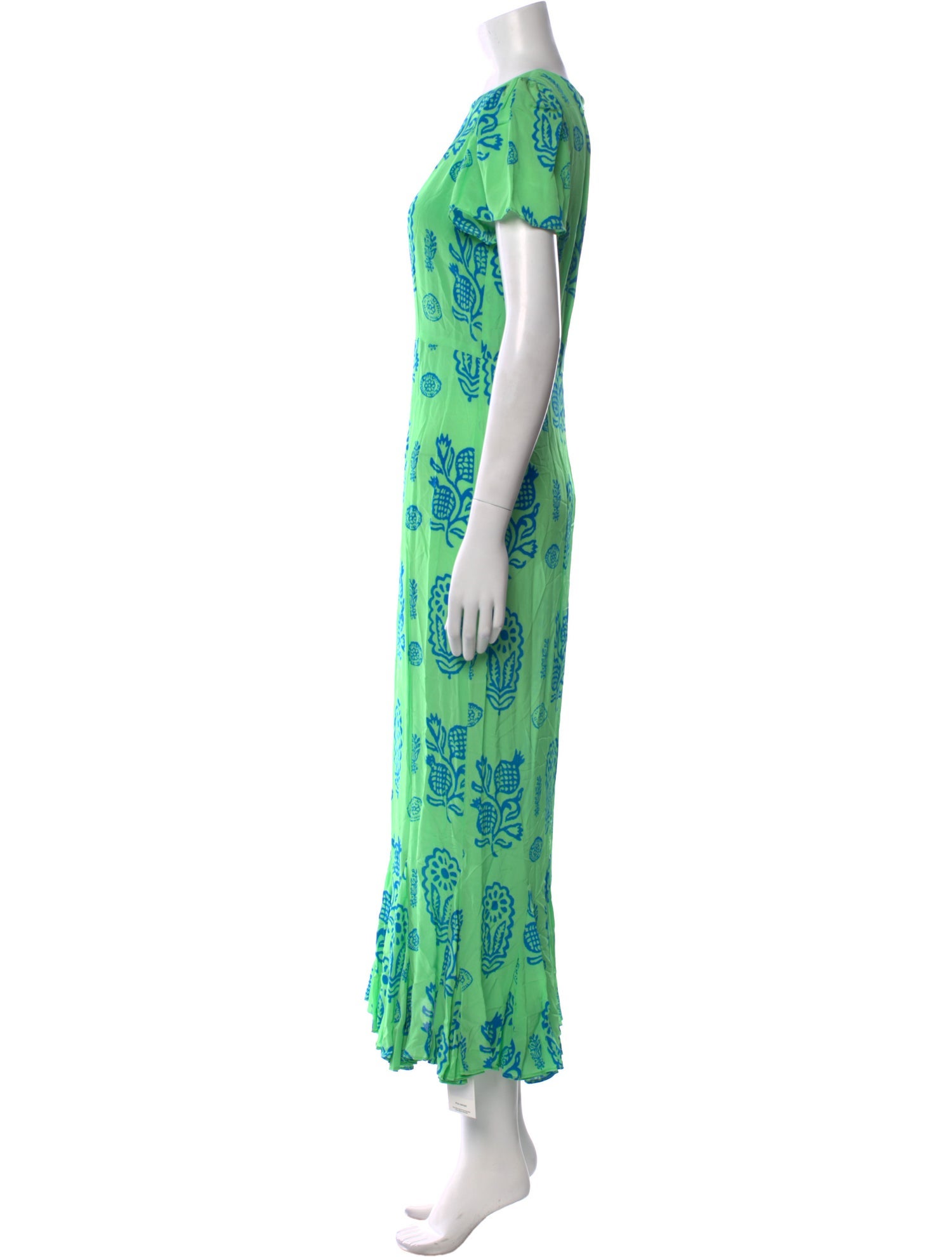 RHODE Printed Long Dress
