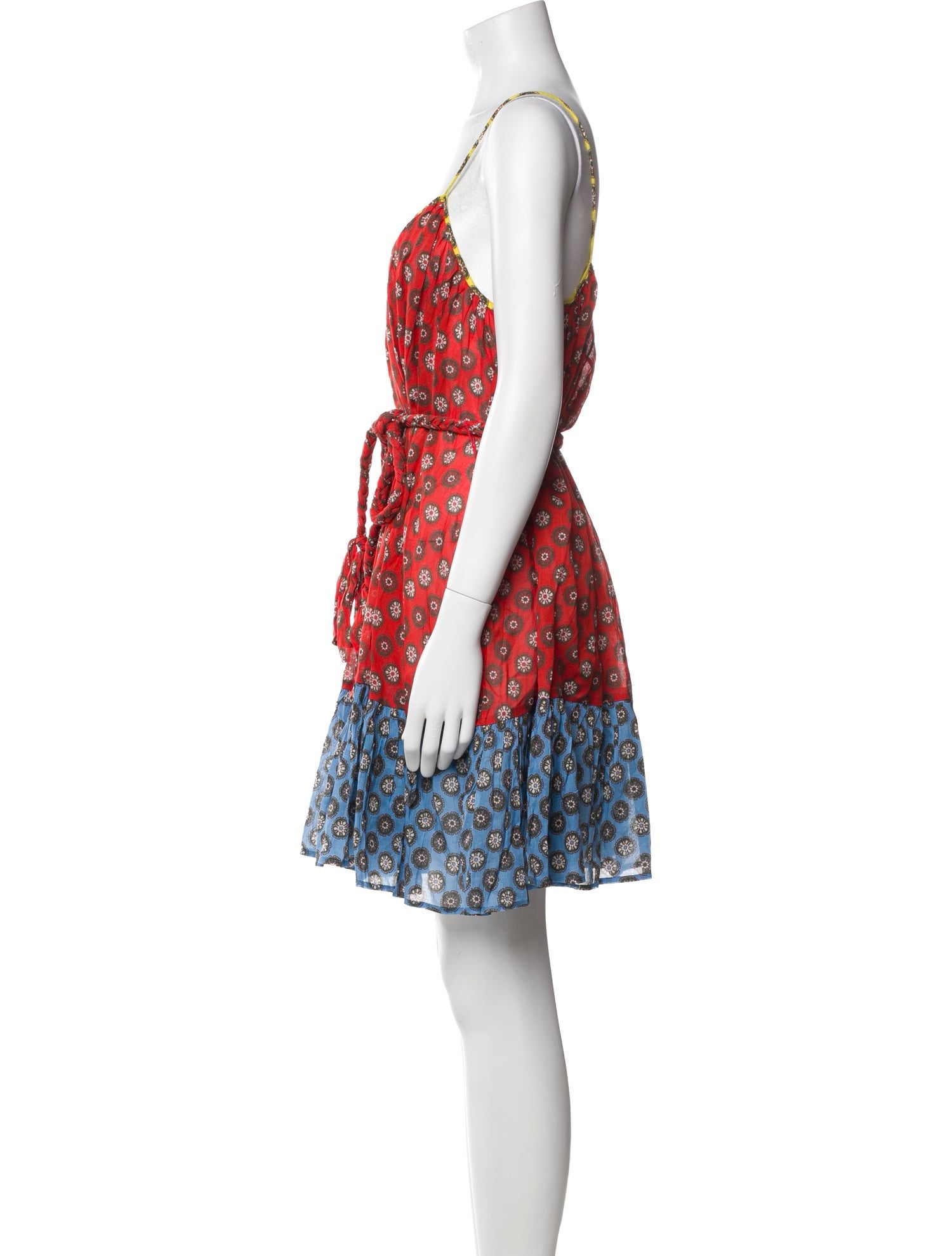 RHODE Floral Print Mini Dress w/ Tags