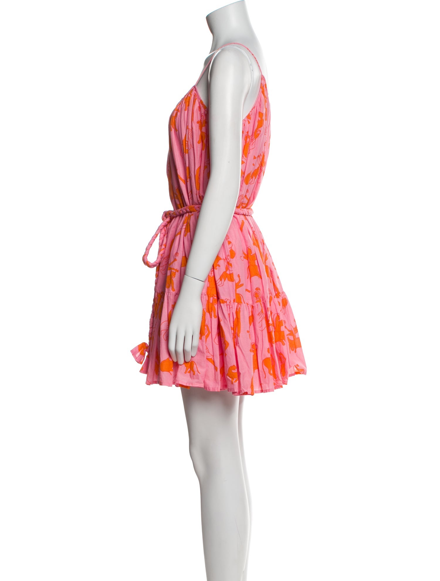 RHODE Printed Mini Dress