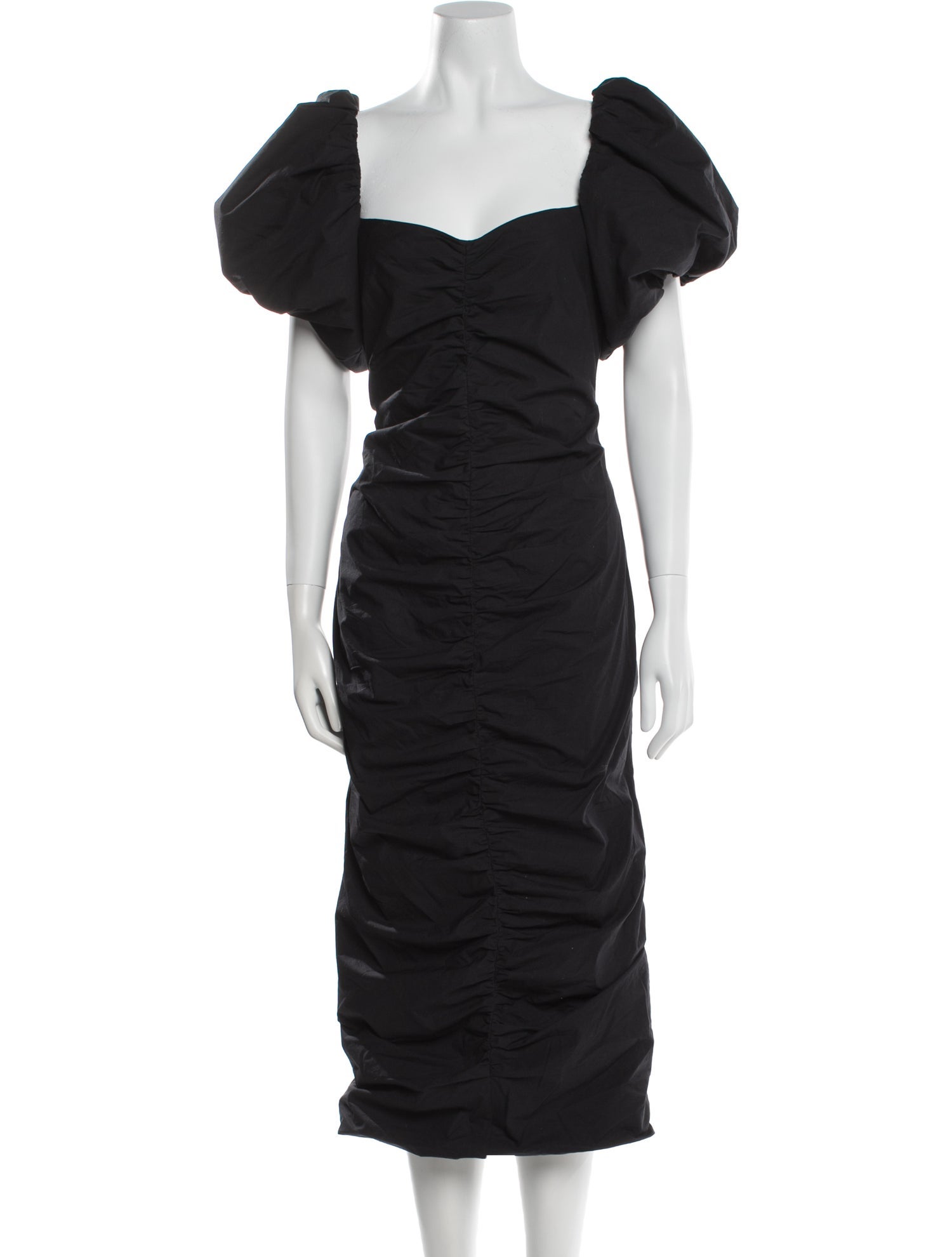 RHODE Square Neckline Long Dress