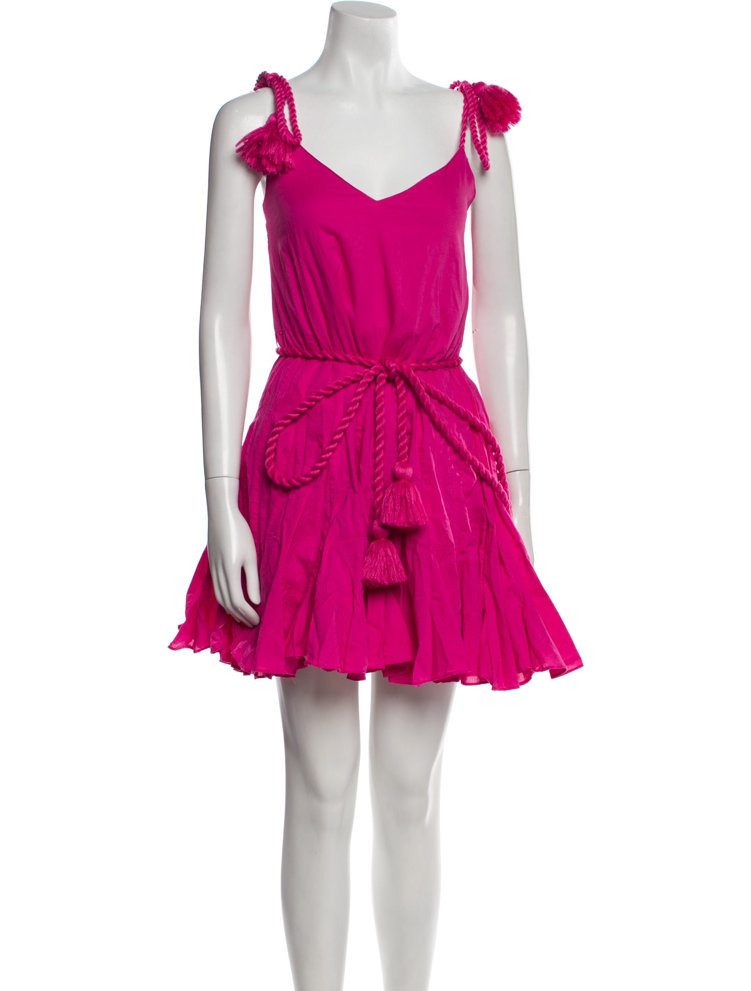 RHODE V-Neck Mini Dress