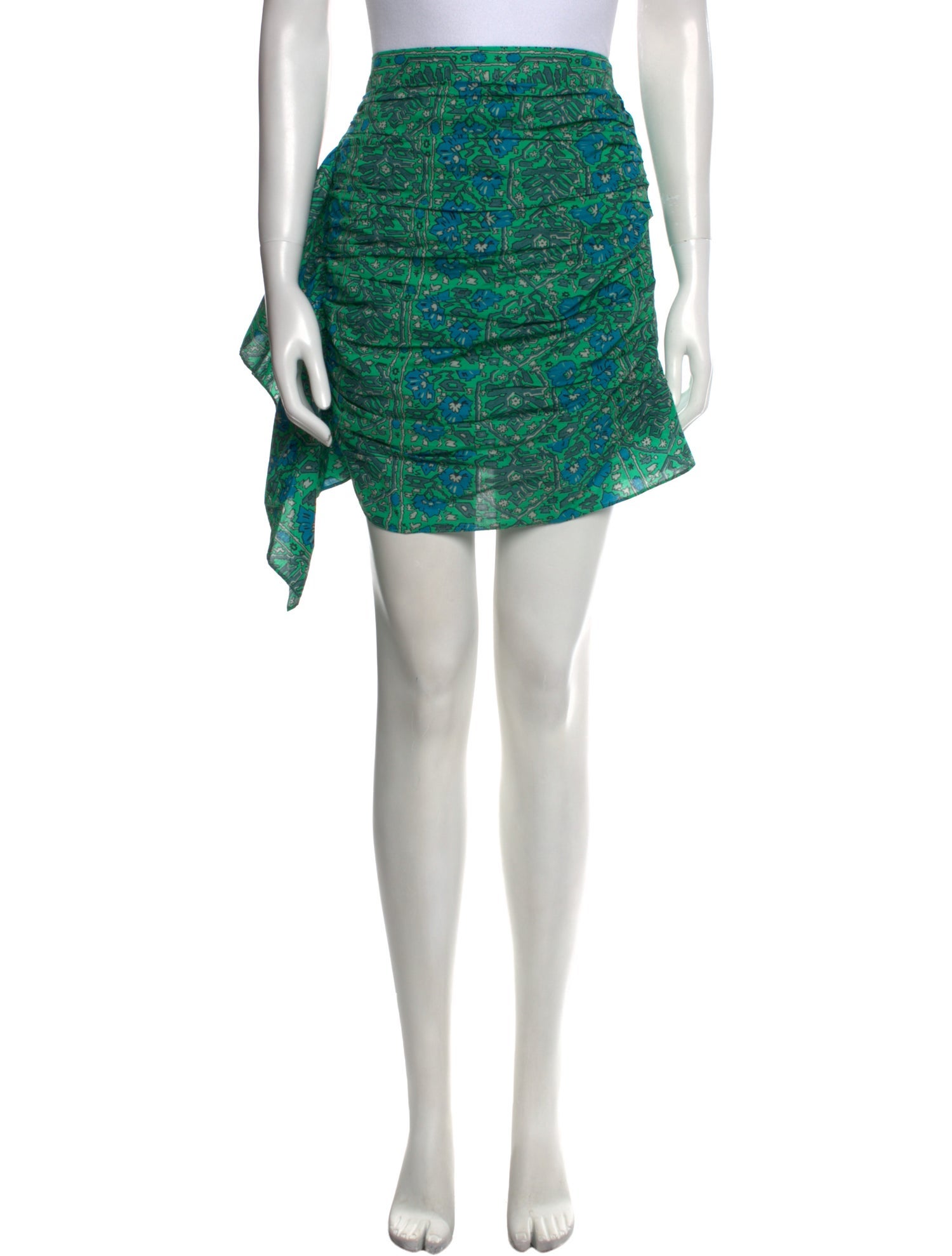 RHODE Printed Mini Skirt