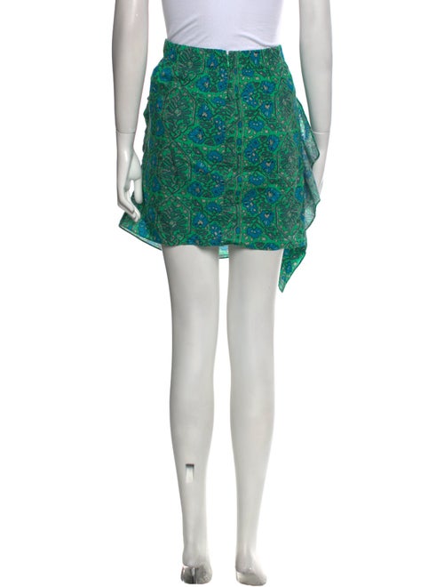 RHODE Printed Mini Skirt