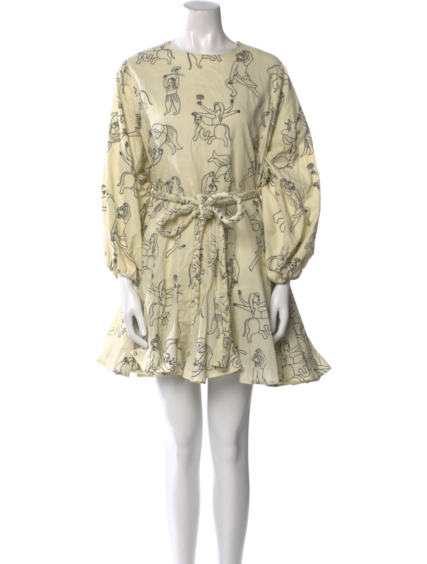 RHODE Printed Mini Dress