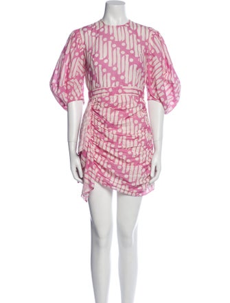 RHODE Printed Mini Dress