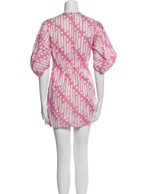 RHODE Printed Mini Dress