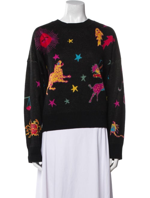 RHODE Merino Wool Printed Sweater