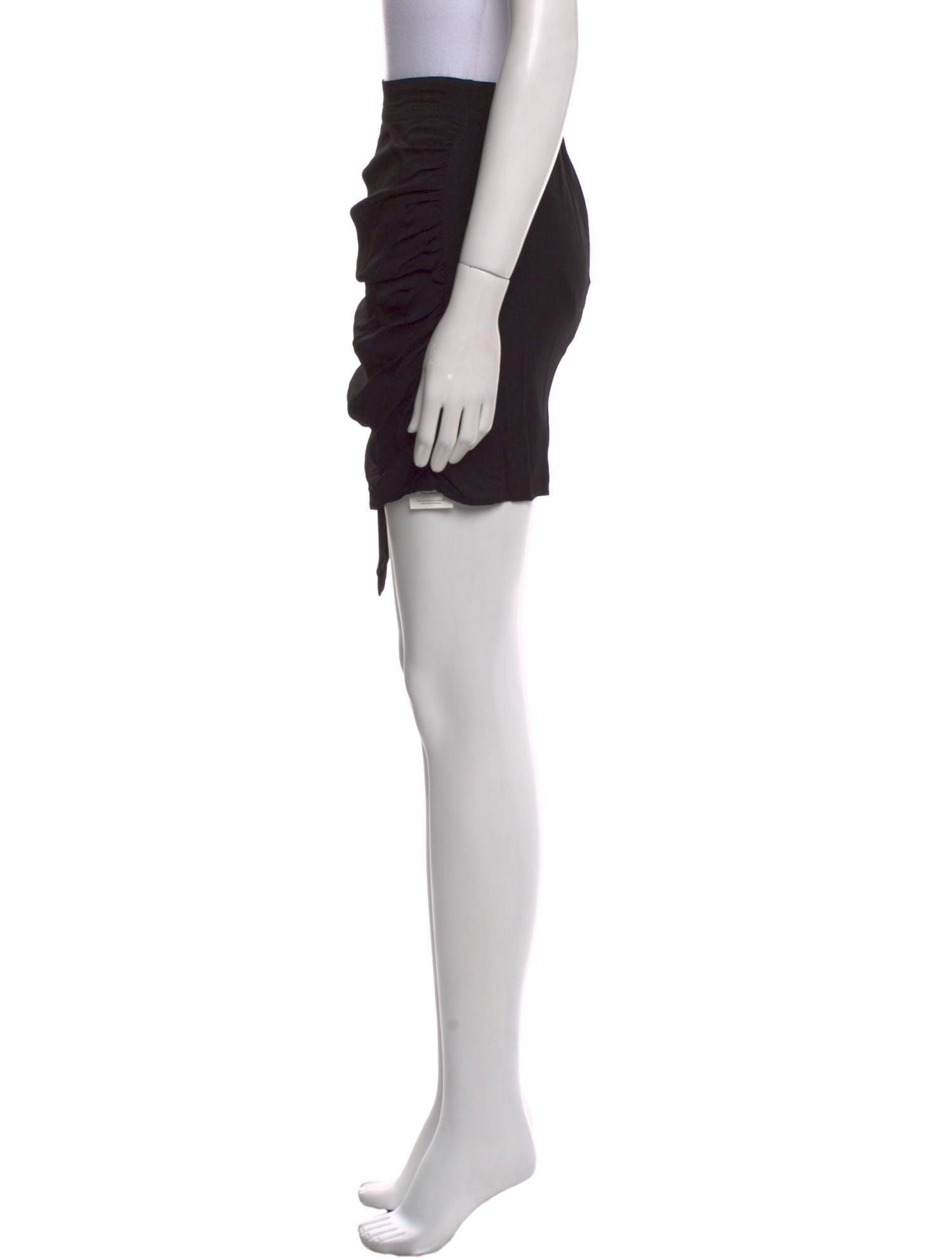 RHODE Ruffle Embellishment Mini Skirt