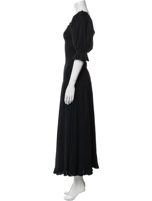 RHODE Square Neckline Long Dress