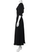 RHODE Square Neckline Long Dress