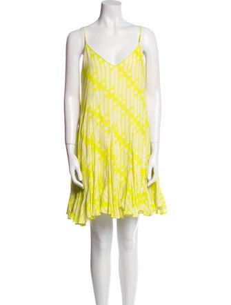 RHODE Printed Mini Dress