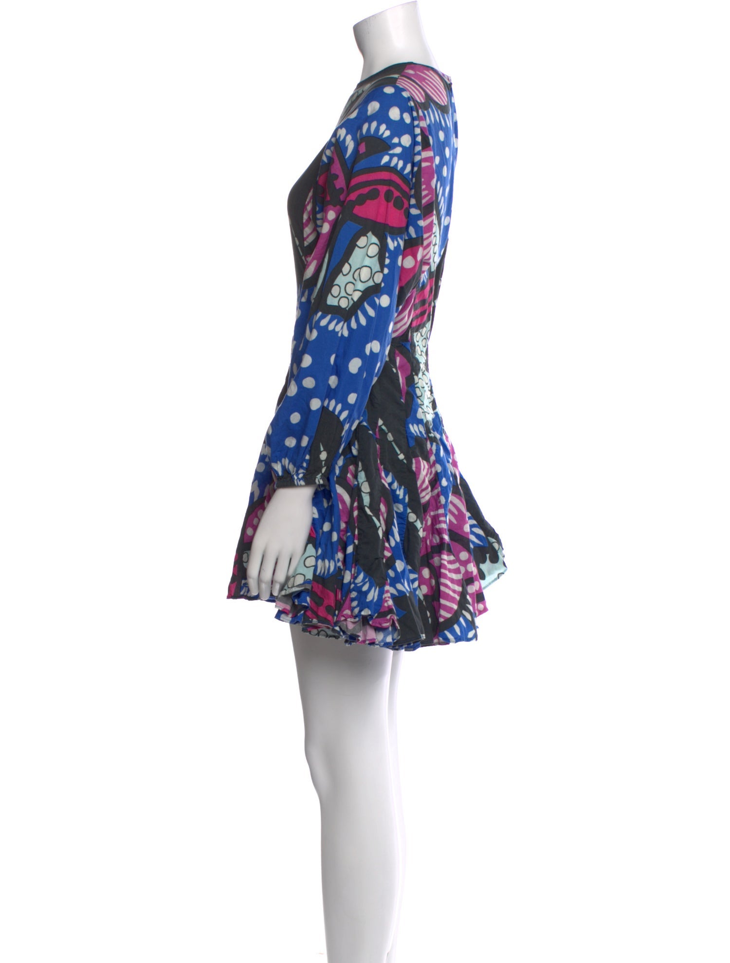 RHODE Printed Mini Dress