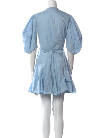 RHODE V-Neck Mini Dress