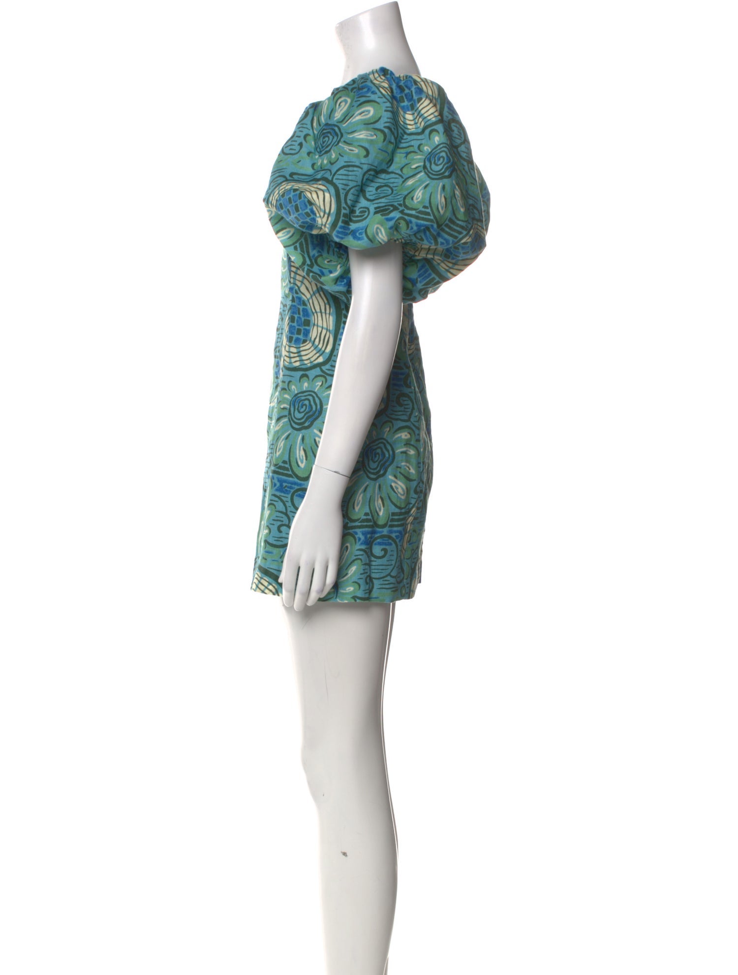 RHODE Linen Mini Dress