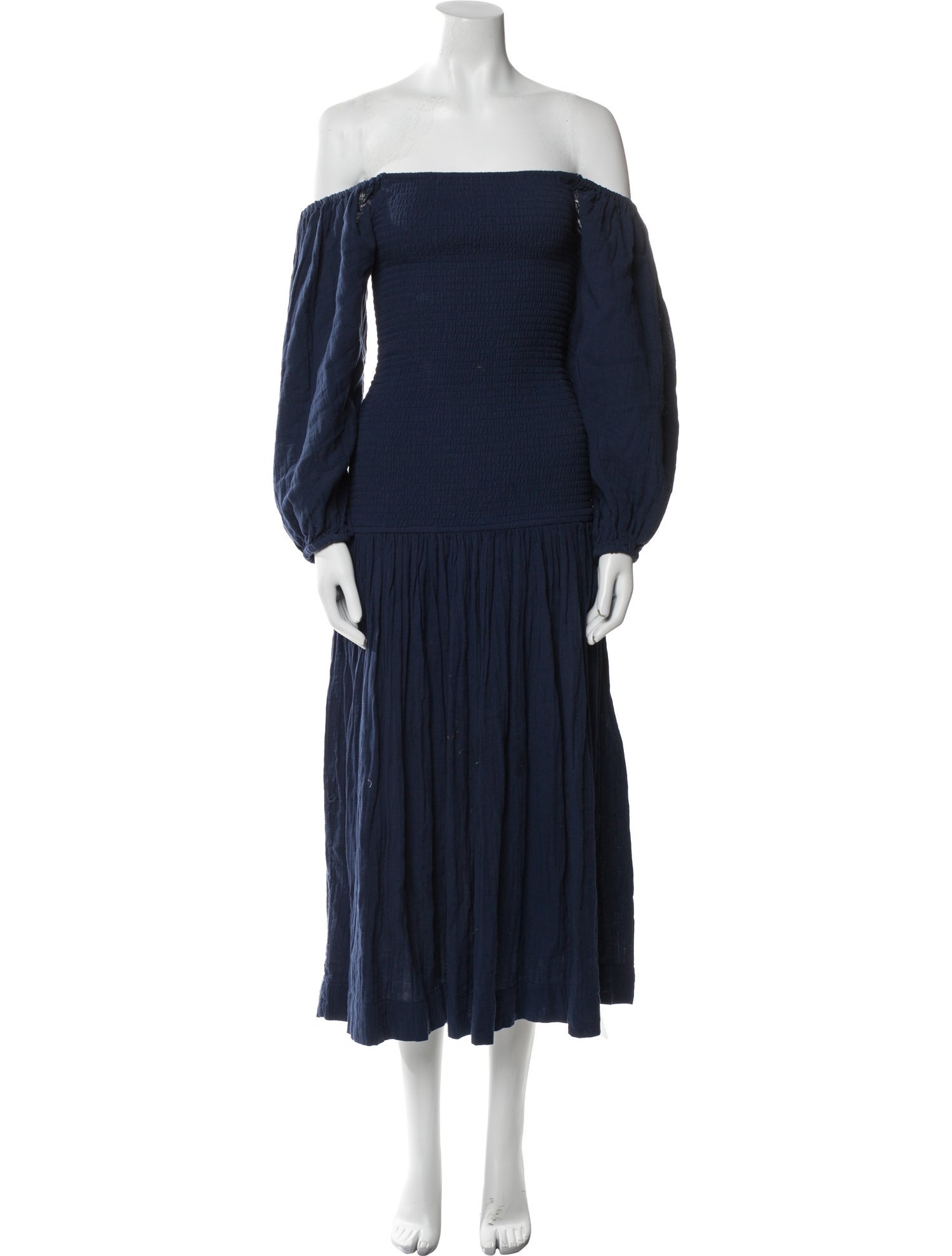 RHODE Off-The-Shoulder Long Dress