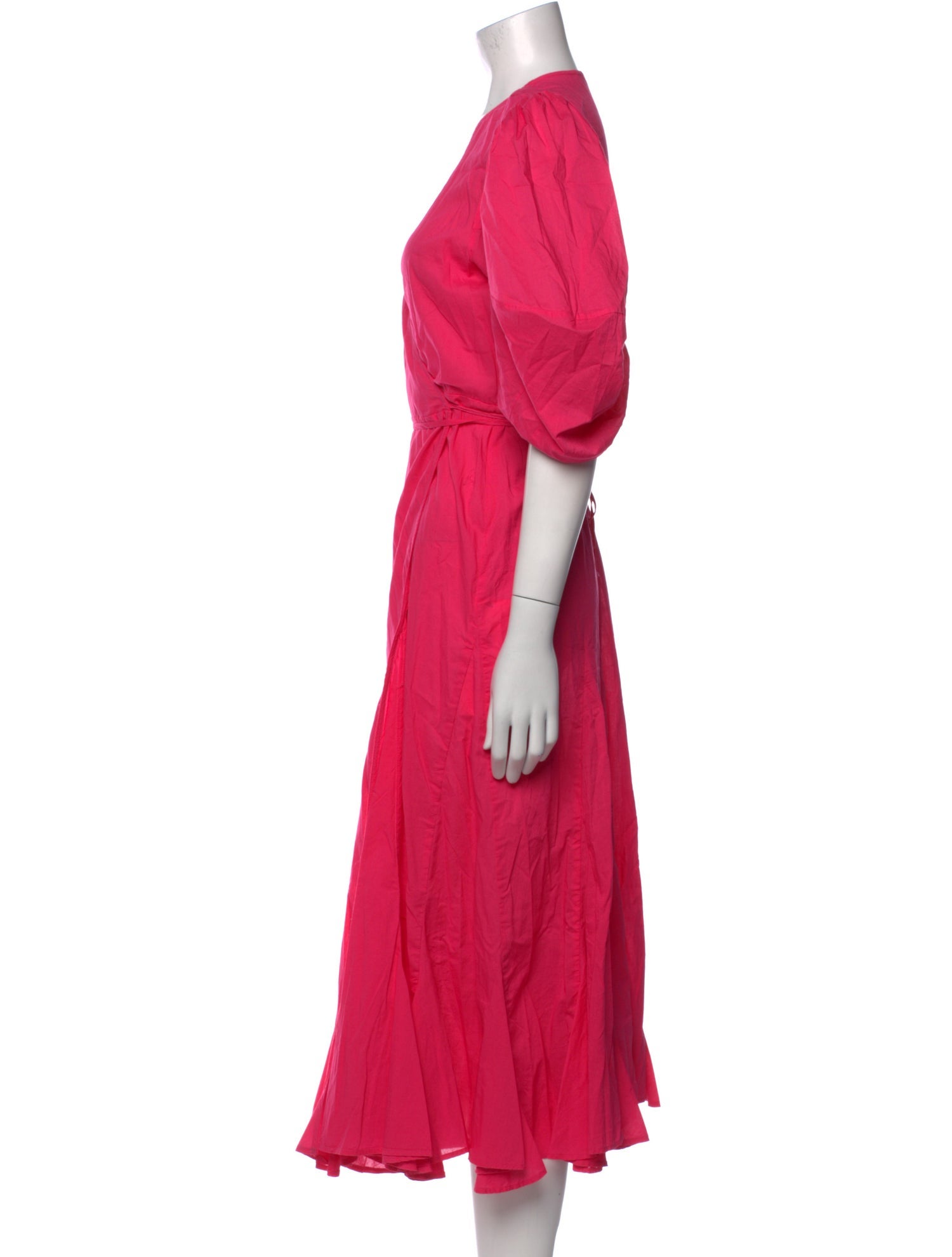 RHODE V-Neck Long Dress