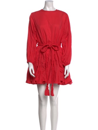 RHODE Crew Neck Mini Dress