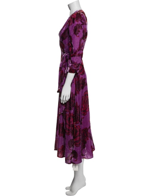 RHODE Floral Print Long Dress