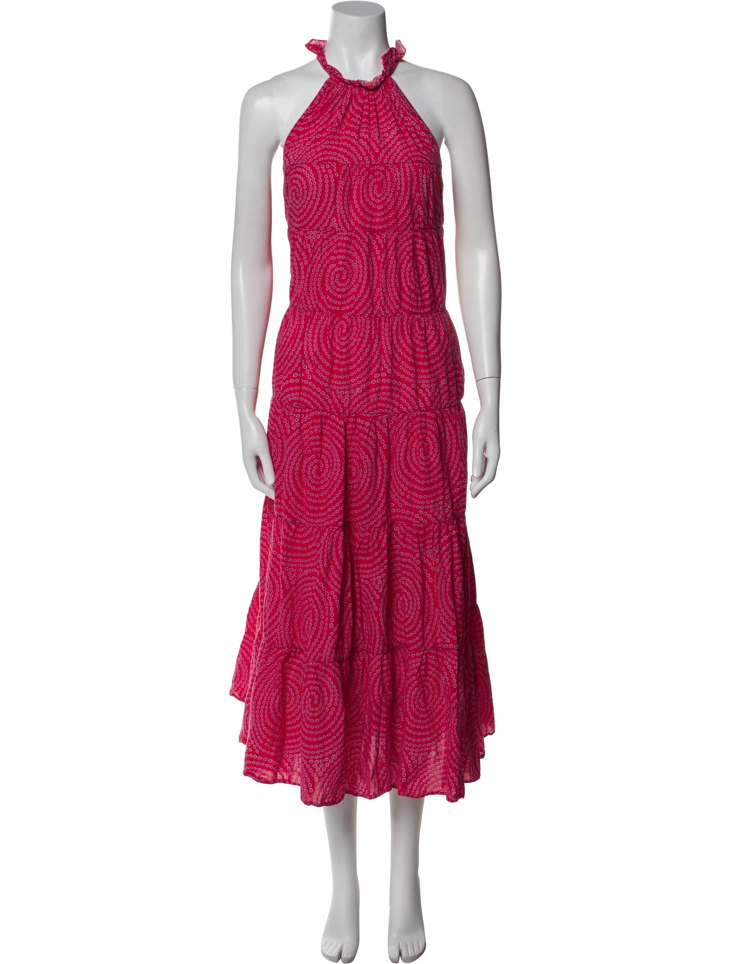 RHODE Printed Long Dress