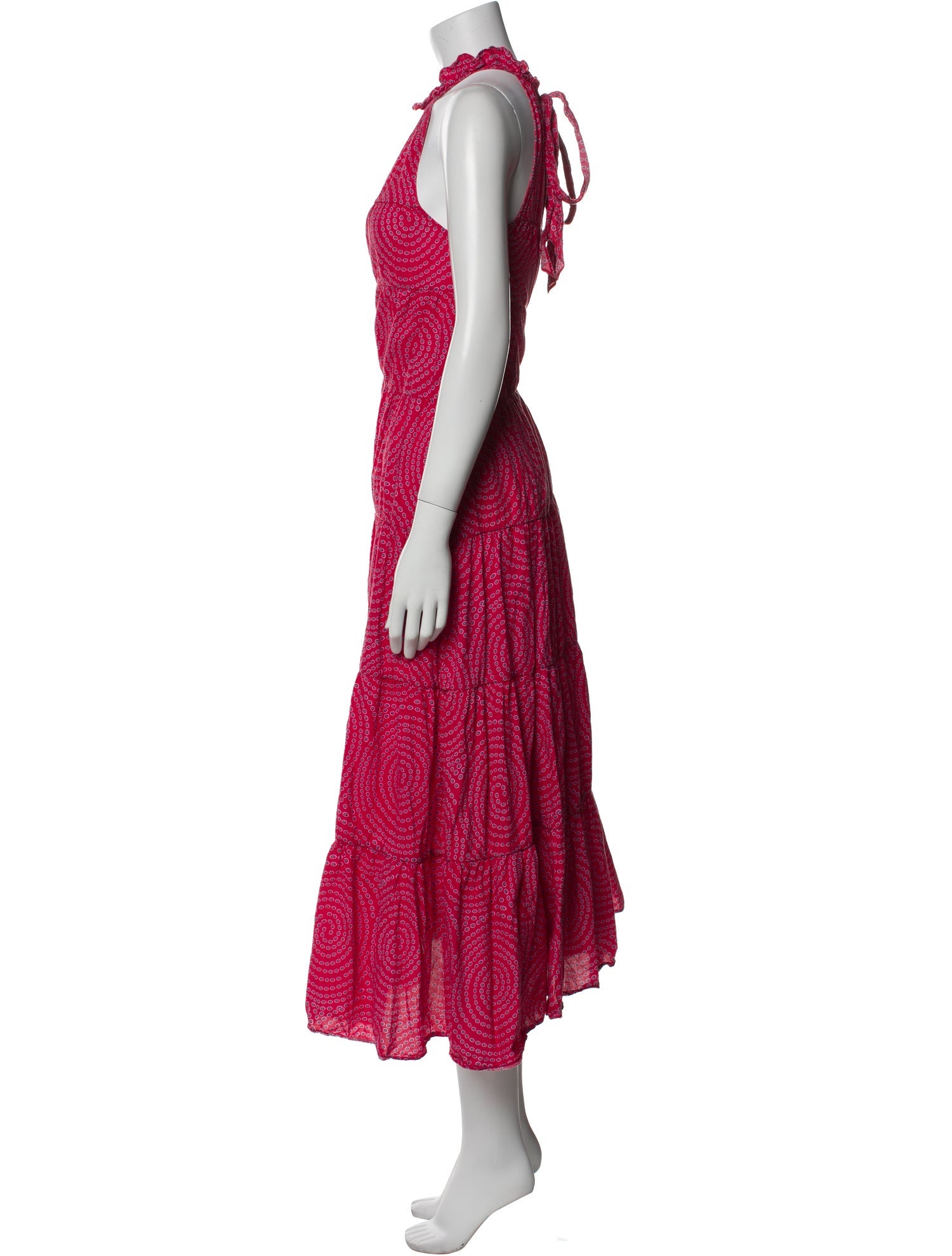 RHODE Printed Long Dress