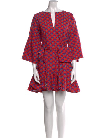 RHODE Printed Mini Dress