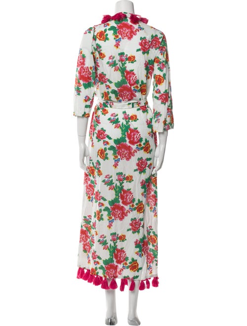 RHODE Printed Tassel Accents Robe