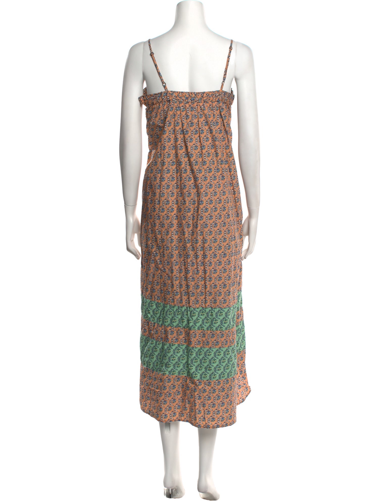 RHODE Floral Print Long Dress