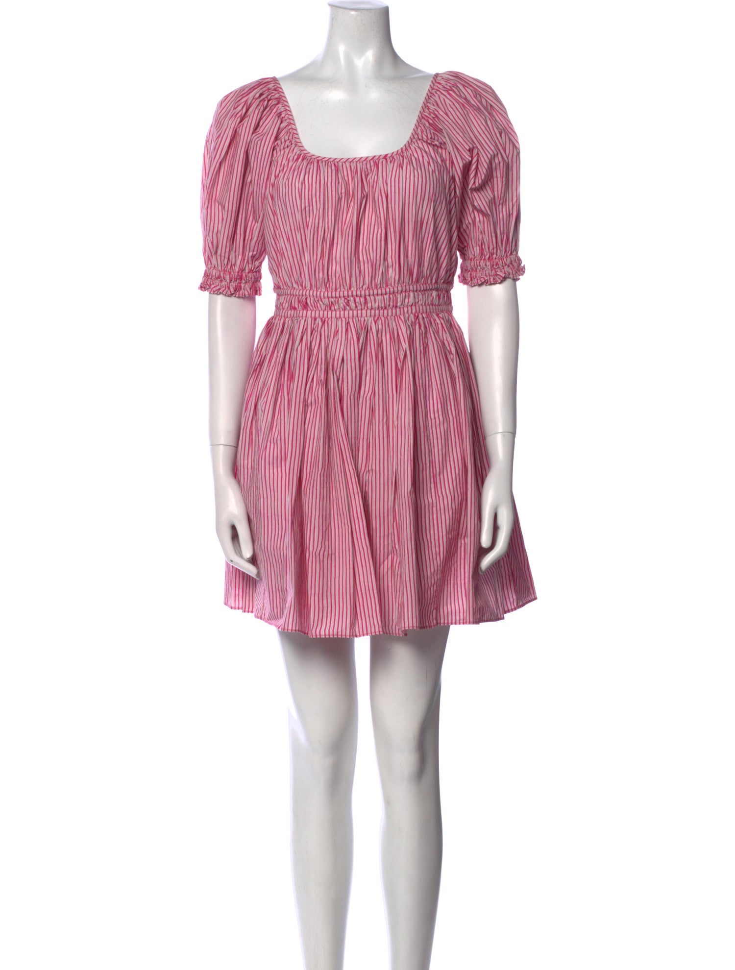 RHODE Striped Mini Dress