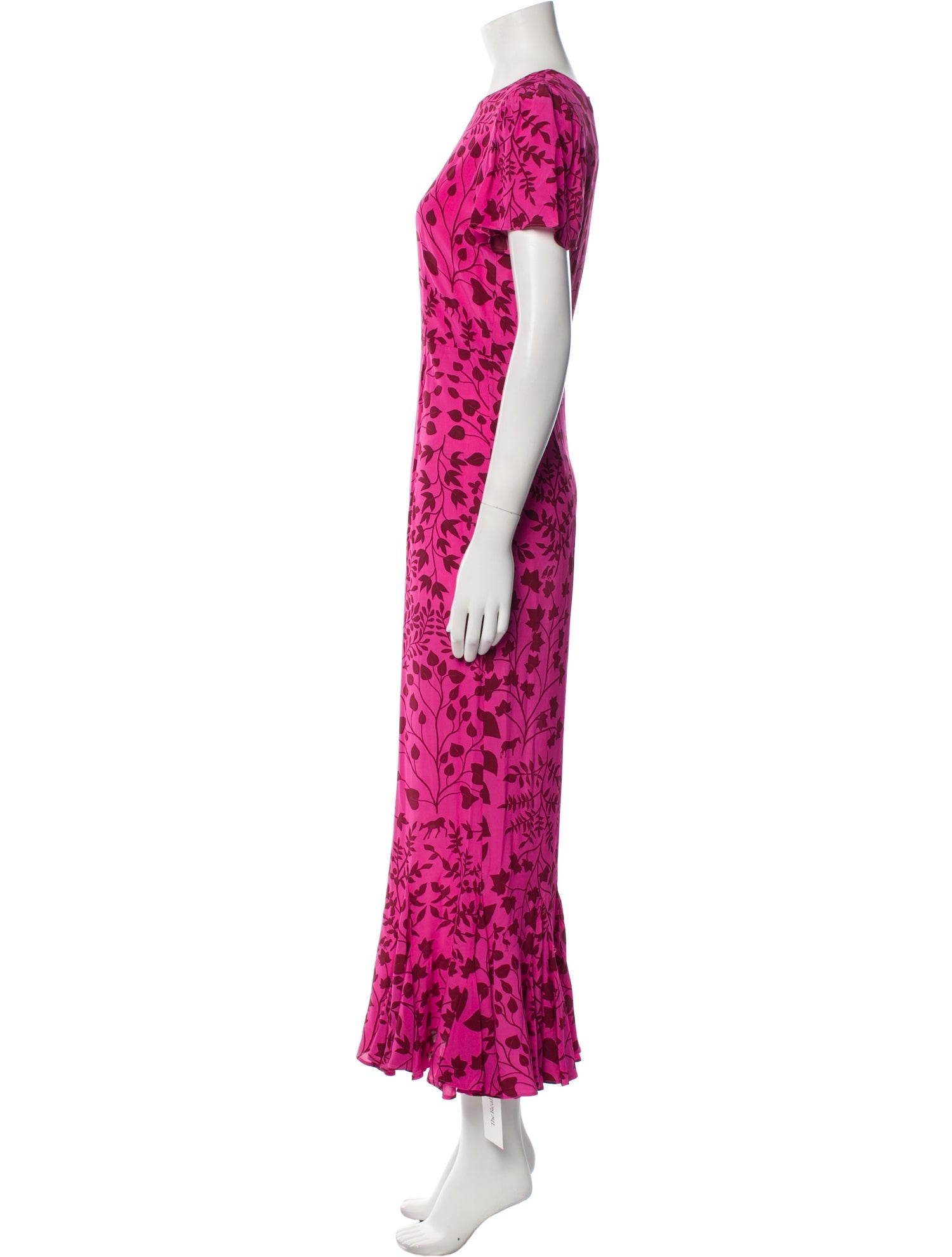 RHODE Printed Long Dress w/ Tags