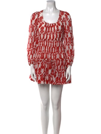 RHODE Printed Mini Dress
